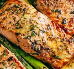 Garlic Butter Baked Salmon – Recipes-Yummy